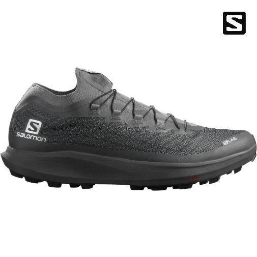 Black Salomon S/Lab Pulsar Soft Ground Women's Trail Running Shoes | IE ZG7839